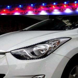 [ Accent 2011~ auto parts ] Accent LED eye line(white/blue/red)  Made in Korea